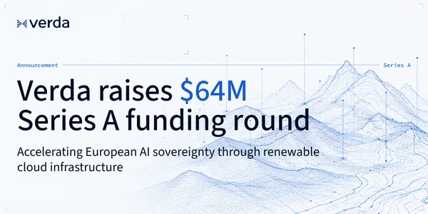 Verda raises $64M in Series A