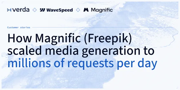 How Freepik scaled FLUX media generation to millions of requests per day with DataCrunch and WaveSpeed