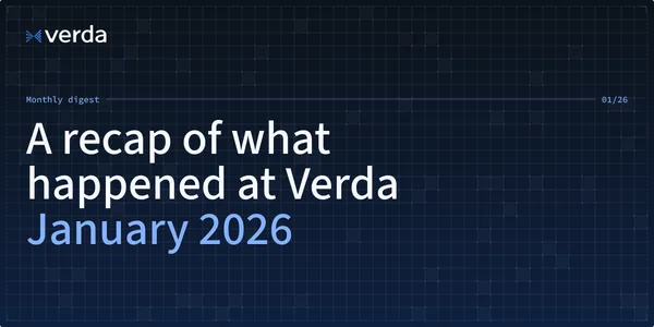 Verda Monthly Digest: January Edition ❄️
