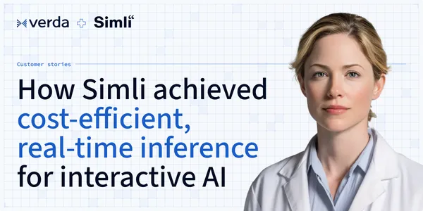 How Simli Achieved Cost-Efficient, Real-Time Inference for Interactive AI Avatars