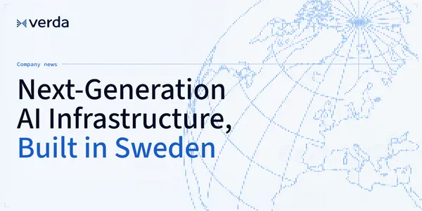 Verda announces new AI Data Center in Sweden