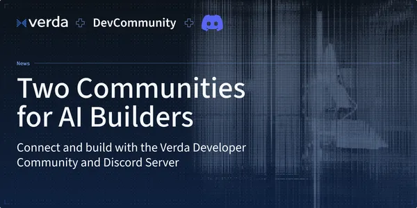 Verda is launching developer communities for AI builders