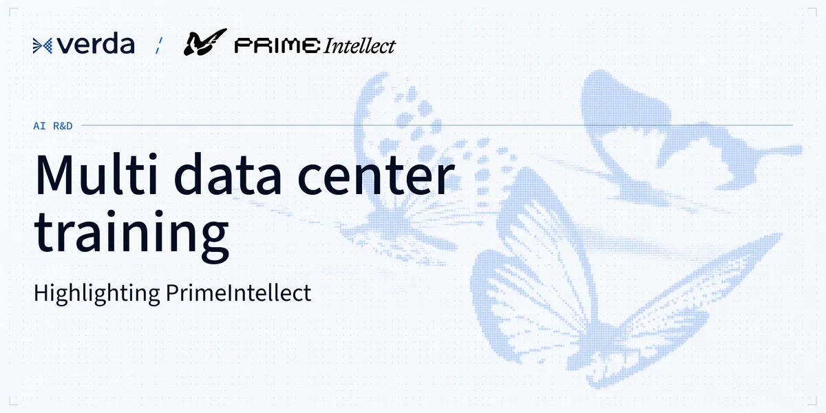 Multi Data Center Training: Prime Intellect