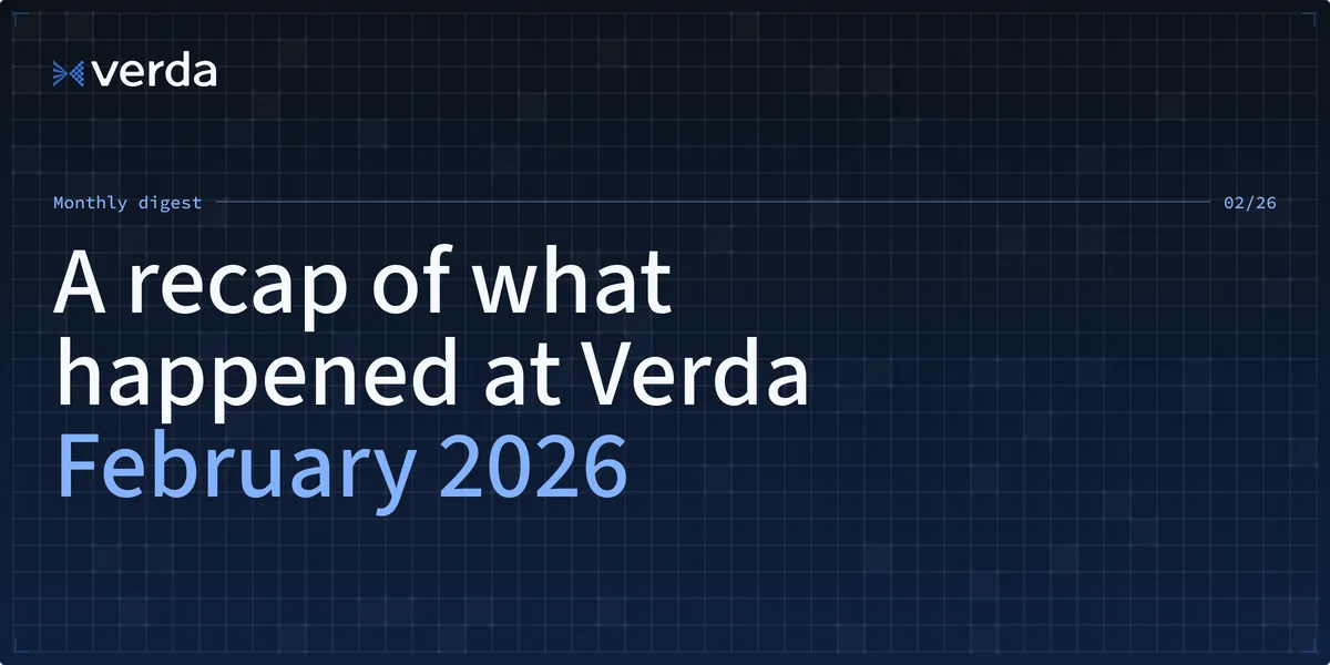 Verda Monthly Digest: February Edition