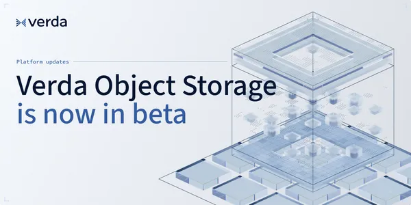 Verda Object Storage is now in beta