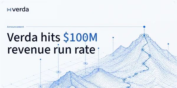 Verda hits $100M revenue run rate as we build for the on-demand future of AI compute